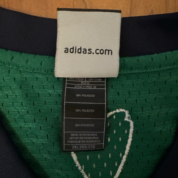 Adidas NBA Dallas Mavericks Basketball Jersey Devin Harris 34 Mav Throwback - Picture 5 of 7